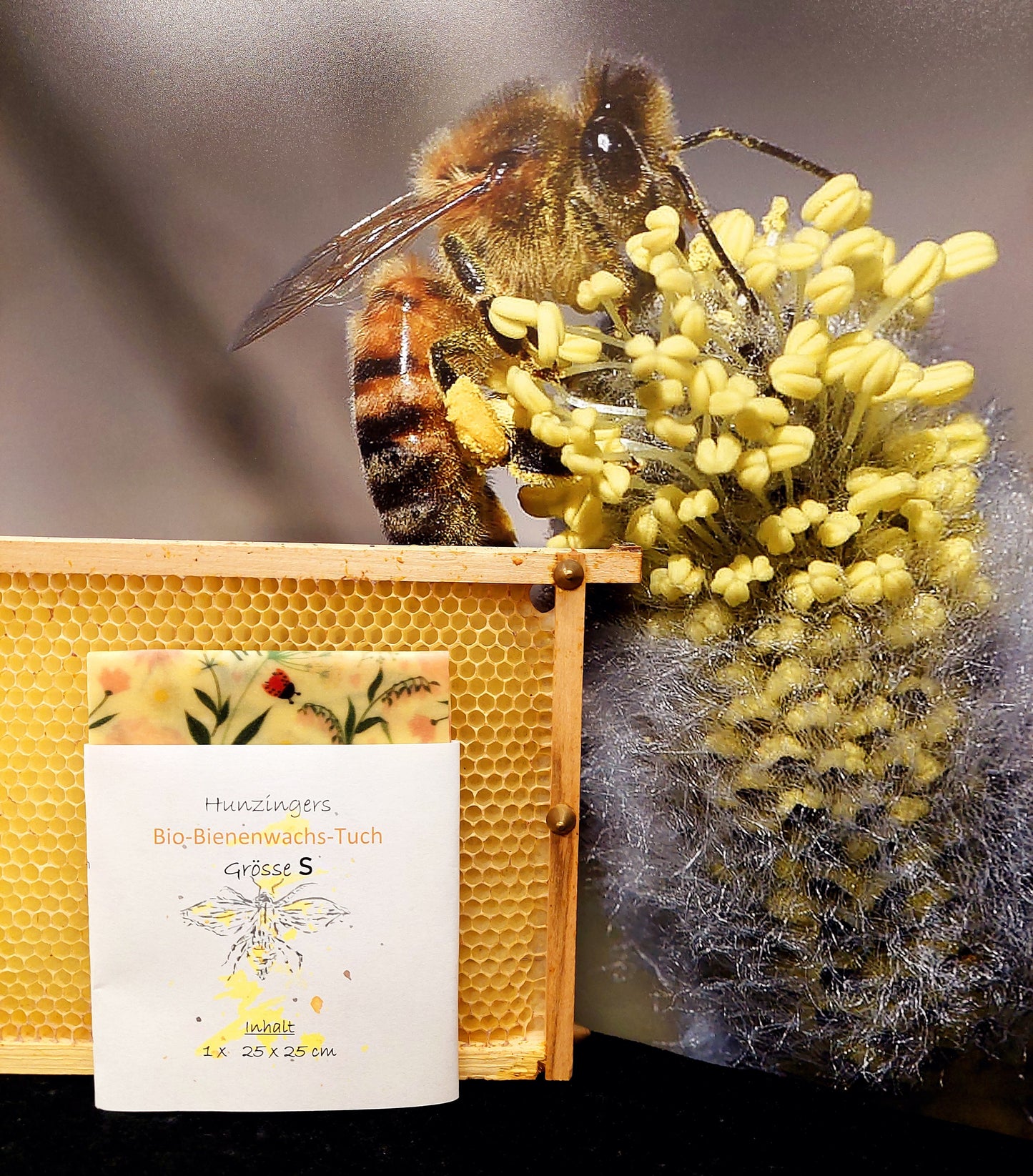 Bio-Bienenwachs Tuch - SINGLE
