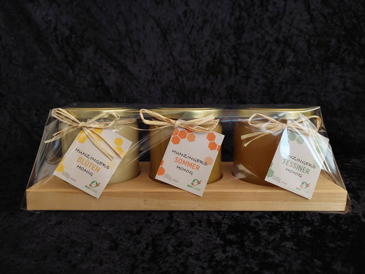 Honig auf Holz - das einzigartige Geschenkset