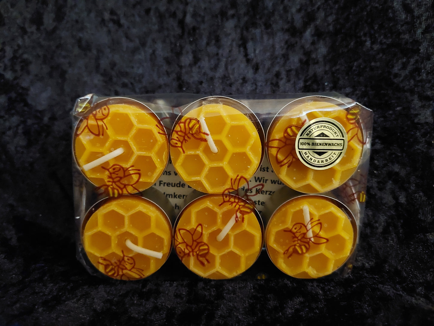 Teelichter aus Bienenwachs