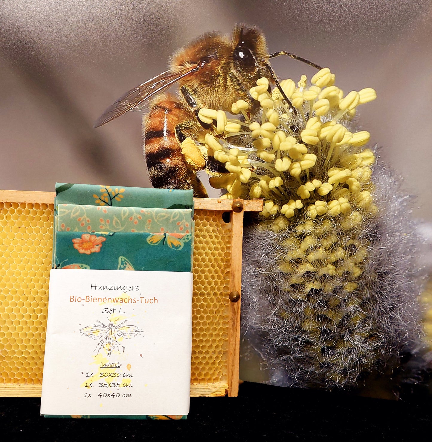 Bio-Bienenwachs Tuch - SET