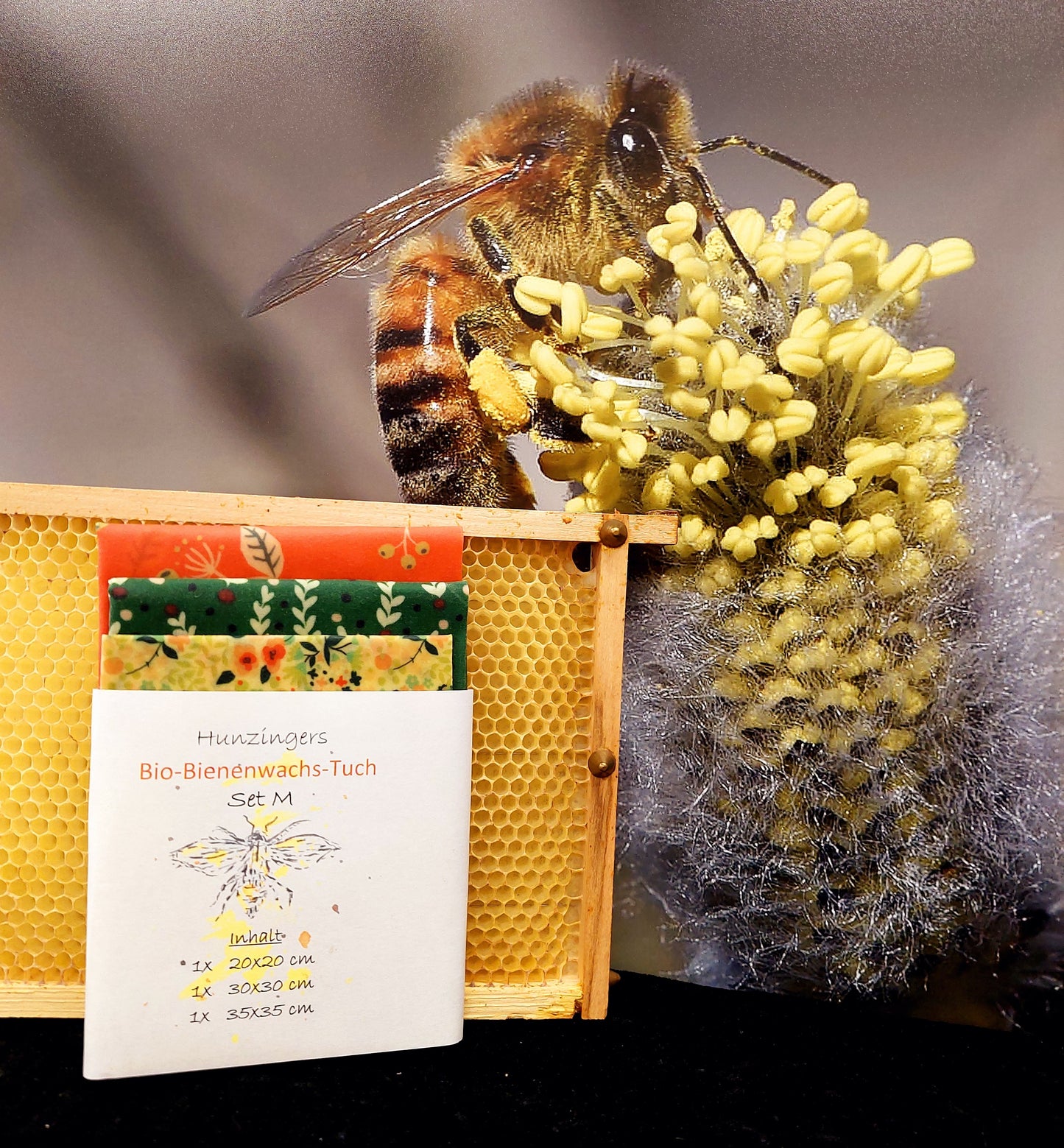 Bio-Bienenwachs Tuch - SET