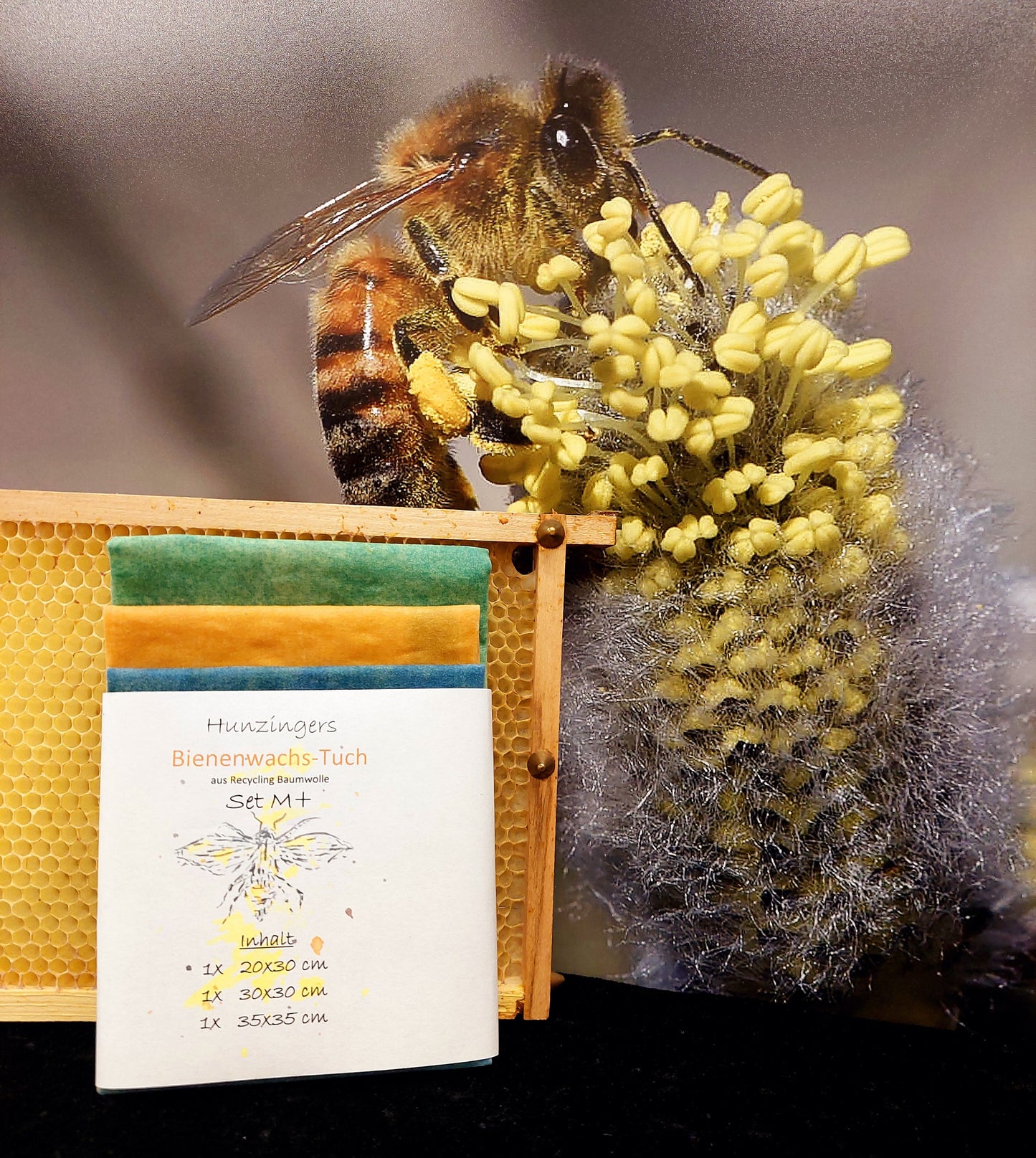 Bio-Bienenwachs Tuch - SET