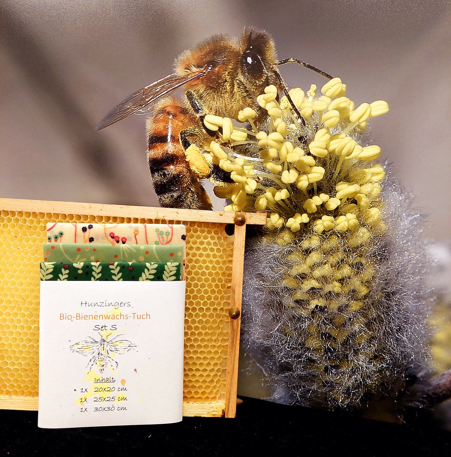 Bio-Bienenwachs Tuch - SET