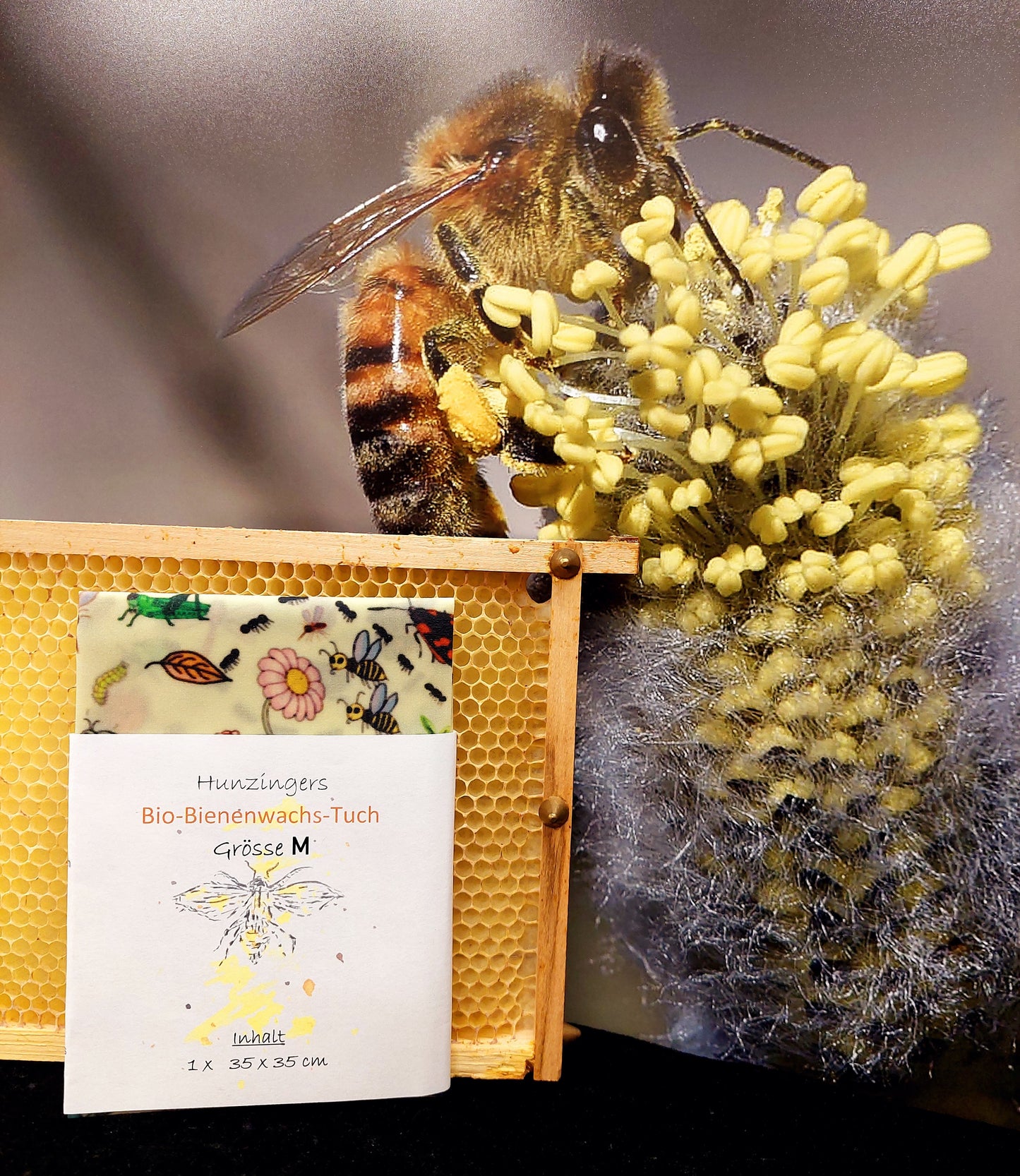 Bio-Bienenwachs Tuch - SINGLE